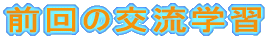 �O��̌𗬊w�K